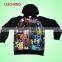 customized hoodie&custom sublimation hoodies /sweatshirts manufacturer China&custom hoody with side zippers LL-250