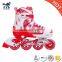 hot sale inline four wheel roller skate shoes for children sports