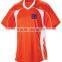 Kroad customized heat transfer v neck soccer shirts, dry fit and qucik dry soccer jersey