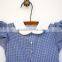 Baby Girls Dress Designs Hand Work Cotton Blue Dress
