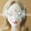 Masquerade costume exaggerated veil,bar pole dancing masks,black tassel half face mask for party