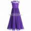 Summer Lace Chiffon Short Sleeved New Model For Girl Dress