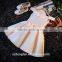 Girls High Quality Stain Princess Dance Flower Girls Wedding Dress Children First Christmas Party Dress