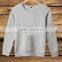 Wholesale 360g 100% cotton cp lovers long sleeve thin fleece Crewneck sweatshirt blank solid color hoodies