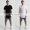 New Men 100 cotton plian long line t shirt HipHop Elongated Style Tee