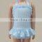 100% cotton seersucker Wholesale bikini for baby girls Summer 2015
