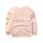 S32293W Spring Cartoon Mouse Girls Clothing Casual O-Neck Cotton Children Pullovers Kids Clothes