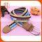 2016 China factory wholesale woven belt elastic men canvas belts