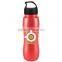 USA Made 25 oz Tritan Metalike Sports Bottle With Crest Lid - metallic colors, BPA/BPS-free and comes with your logo