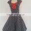 Plus size instyles zhengtian halloween costume rockabilly VINTAGE 50'S RETRO ROCKABILLY SWING DRESS polka dot dress formal dress