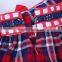 tartan crop top and skirt set spanish baby clothing