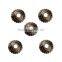 Zinc Based Alloy Spacer Beads Wheel Antique Bronze