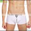 New design semless short briefs mens underwear boxer man printing men underwear ultra size men boxer with zipper