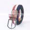 new cheap knitted leather belt cloth braided belt woven braided elastic belt