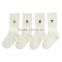 Lovely Cotton Baby Socks Solid Color Children Socks For boys girls white gray Soft Breathable socks