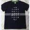 Wholesale custom breathable navy cotton tee shirts