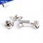 Fashion Jewelry 18k Gold Plated Cufflinks High End Metal Knot Cufflinks