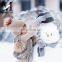 Wholesale Winter Custom Knitted Baby Caps Beanie Hats With Three Balls Warm Baby Knit Hat