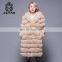 New arrival latest coat design for women winter wear fur coat