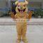 Crazy sale fast deliver animal mascot bulldog mascot costume