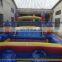 giant multicolor inflatable obstacle course