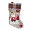 2017 Popular Custom Stuffed Animals Wholesale Christmas Stockings