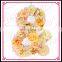 Aidocrystal Latest product simulation flower letter & for wedding bridal bridegroom name combination decorative