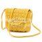 Sweet Style Solid Color and Hollow Out Design Women's Crossbody Bag