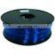 2017 Hottest PC 3.0mm 3D Printing Filament 1.75 filament with 6 colors available