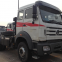 Beiben prime mover truck head 380hp 6x4 10 wheel tractor truck price