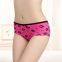 Yun Meng Ni Sexy Underwear Custom Fancy Lip Print Lady Brief Soft Cotton Women Mature Panties