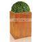 Outdoor Garden Decoration A242 Corten Steel Planter