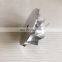 K26 55.00/72.00mm 7+7 blades turbo milling/aluminum 2618/billet compressor wheel