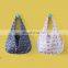 reusable fashion foldable travel duffle bag waterproof market trolley eco printed shopping foldable travel bag