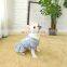 Hot Sale Small Pet Dog Pet Clothing For Puppy Pets, Blue Summer Dog Clothes