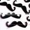 Customized 1mm soft black felt Moustache for party decoration