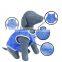 Wholesale Blue Summer Cheap Cooling Cool Vest Coats Pet Dog Clothes