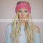 Hot Sale Different Color Style Girl Women Simple Knitted Beauty Cheap Hair Band Winter