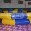 blue and yellow china commercial inflatable swimming pool for sale