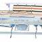 Multi function semi-bending nursing bed