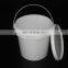 Wholesale BPA free yogurt bucket 1L plastic bucket