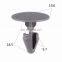 T-shaped tree car plastic fastener clip auto push-type retainer clip