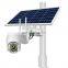 New model solar 4G camera system 24 hours recording 40W solar panel with 20AH Li battery 4G  IP66 ptz camera