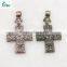 Orthodox antique cross pendant