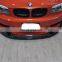 Front Bumper Lip in Carbon Fiber For BMW 1 Series E82 MTECH 2011