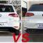 Автомобильная выхлопная система из стали 304 для Volkswagen VW Golf VII Golf 7 MK7 R R LINE