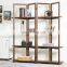 Brown color Display Rack Framed room divider