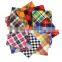 Favourable Price Triangle Multi Color Large Soft Polyester Eco Friendly Dog Bandanas