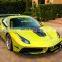 Runde Misha-Design For Ferrari 488 GTB Perfect Fitment Body Kit Front Bumper Rear Bumper Hood Side Skirt Spoiler