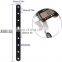 Straight Brackets Black Mending Plate Metal Brackets for Brace Heavy Duty Joining Plates Straight Brace